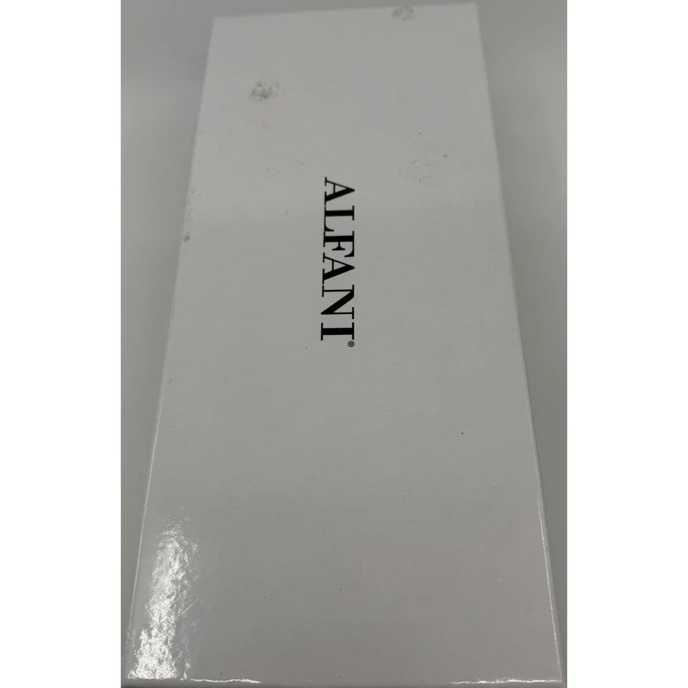 Alfani Women's Franca Tan & Gold Thong Wedge Heel‎ Sandals Shoes Size 8M Box